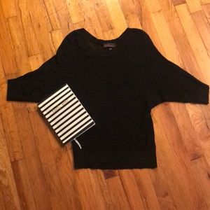 Cute Black Bat Wing Top 🦋